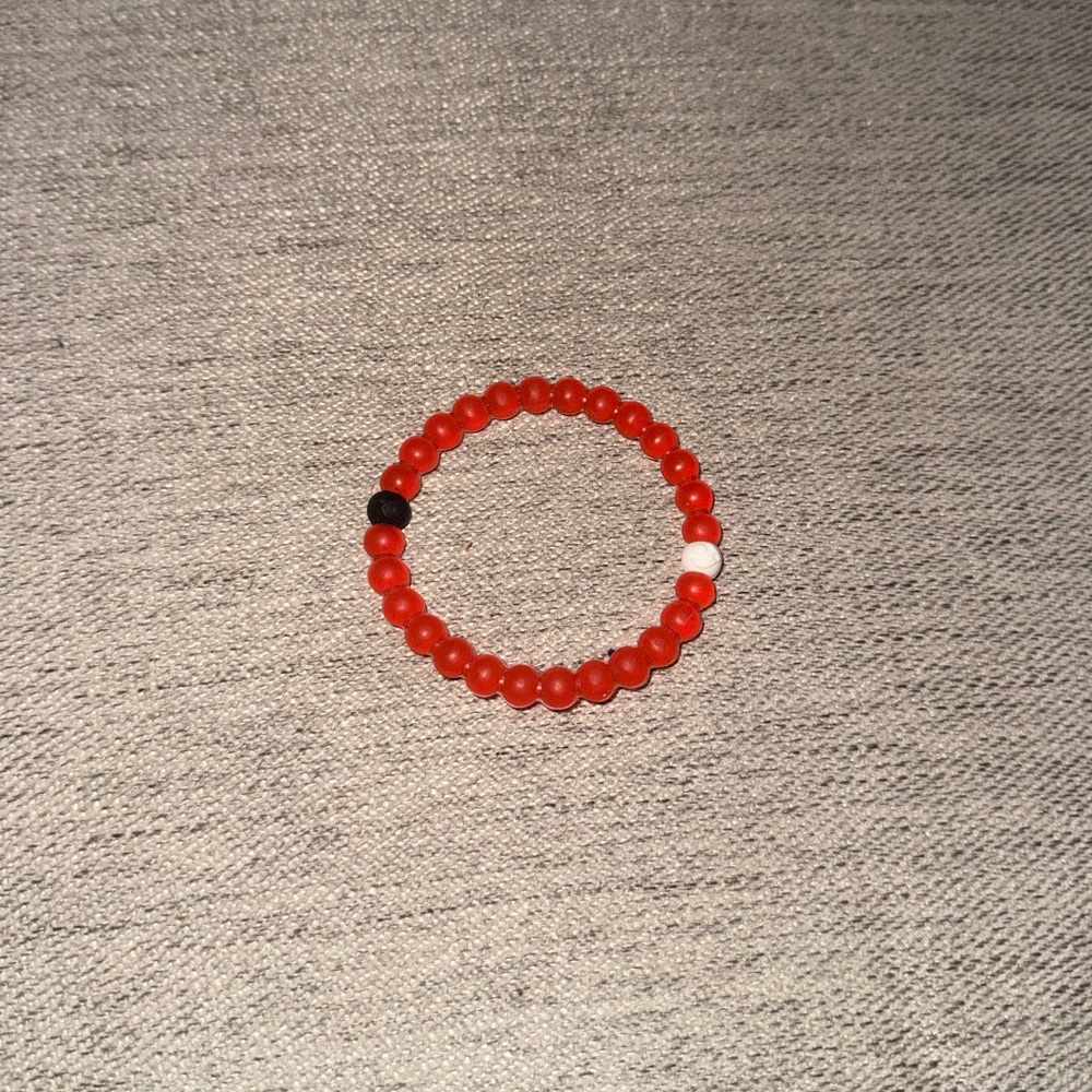 Lokai Red Beaded Bracelet